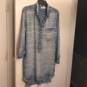 Bella Dahl shirt dress. Medium.
